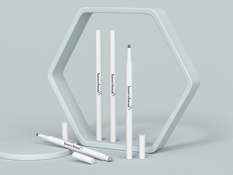 雙頭自動旋轉眉筆空心管注塑