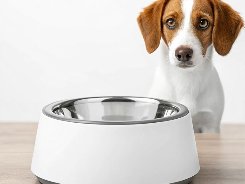 貓狗防傾喂食盆注塑