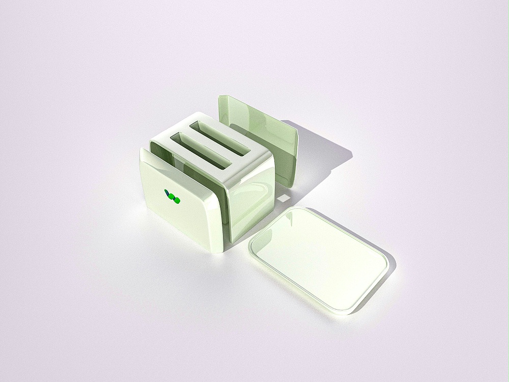 烤面包機(jī)外殼注塑成型 烤面包機(jī)外殼注塑成型